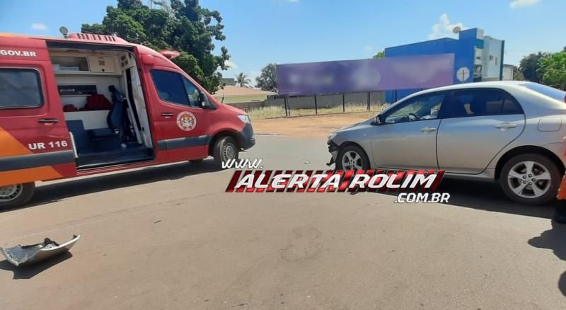 Em menos de 24 horas, outro acidente de trânsito foi registrado no mesmo cruzamento em Rolim de Moura Em menos de 24 horas, outro acidente de trânsito foi registrado no mesmo cruzamento em Rolim de Moura