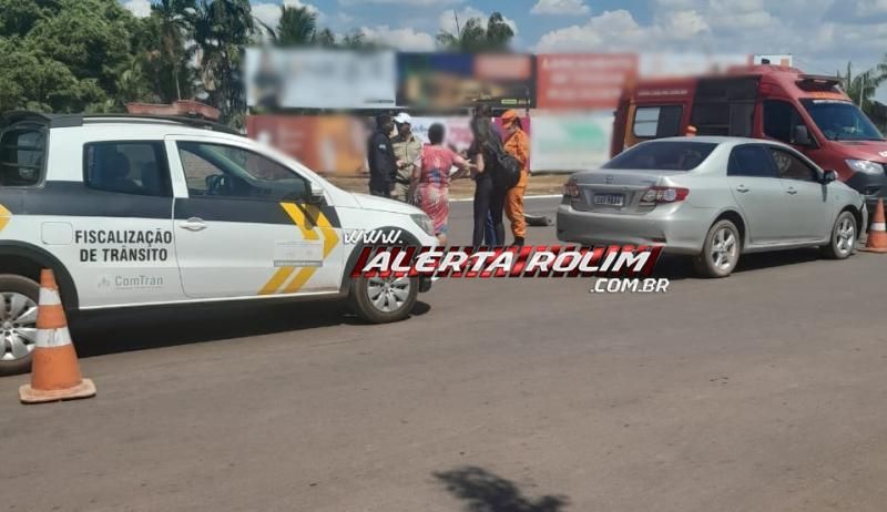 Em menos de 24 horas, outro acidente de trânsito foi registrado no mesmo cruzamento em Rolim de Moura Em menos de 24 horas, outro acidente de trânsito foi registrado no mesmo cruzamento em Rolim de Moura