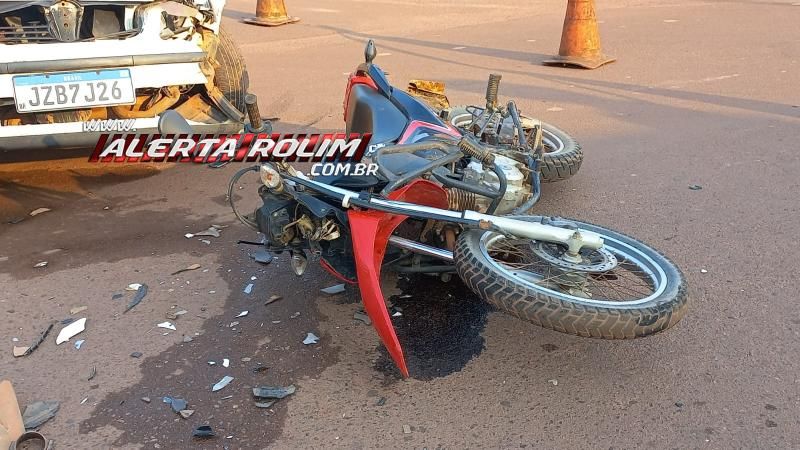 Grave acidente de trânsito foi registrado nesta manhã no bairro Cidade Alta em Rolim de Moura Grave acidente de trânsito foi registrado nesta manhã no bairro Cidade Alta em Rolim de Moura