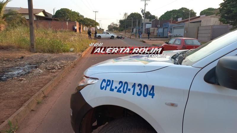 Grave acidente de trânsito foi registrado nesta manhã no bairro Cidade Alta em Rolim de Moura Grave acidente de trânsito foi registrado nesta manhã no bairro Cidade Alta em Rolim de Moura