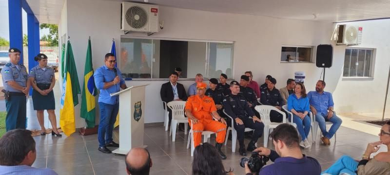 Inauguradas novas instalações do quartel da PM em Nova Estrela Inauguradas novas instalações do quartel da PM em Nova Estrela