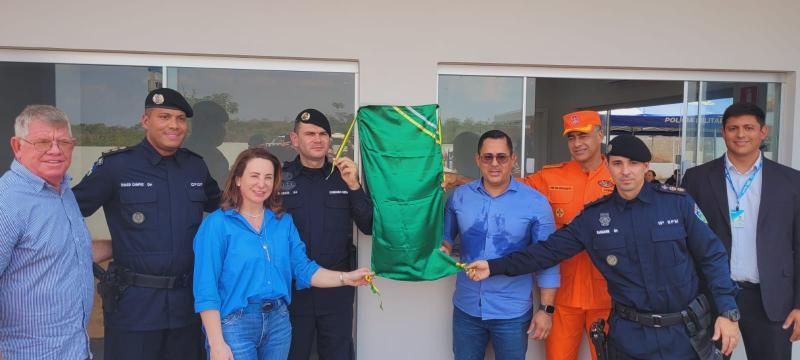 Inauguradas novas instalações do quartel da PM em Nova Estrela Inauguradas novas instalações do quartel da PM em Nova Estrela