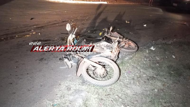 Mais um acidente de trânsito que deixou motociclista ferido foi registrado em Rolim de Moura Mais um acidente de trânsito que deixou motociclista ferido foi registrado em Rolim de Moura