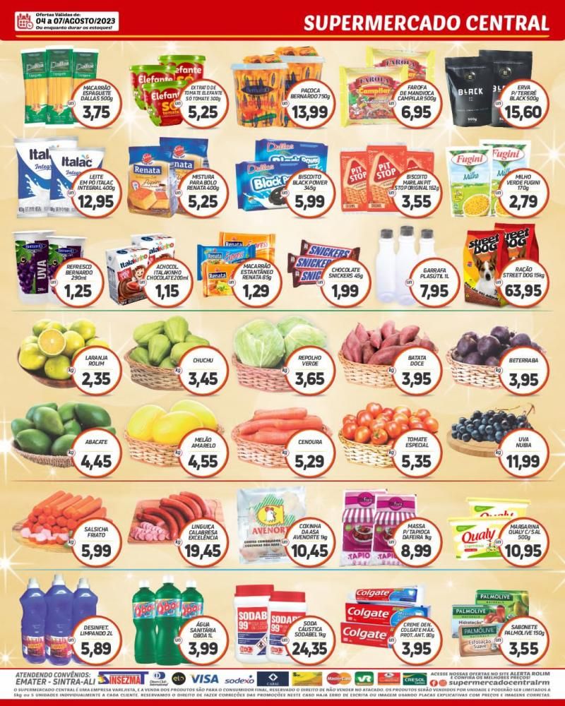 Promoção Supermercado Central, em Rolim de Moura Promoção Supermercado Central, em Rolim de Moura