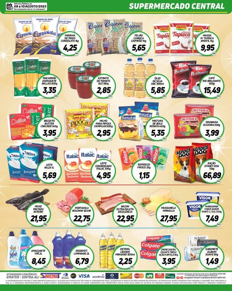 Promoção Supermercado Central, em Rolim de Moura Promoção Supermercado Central, em Rolim de Moura