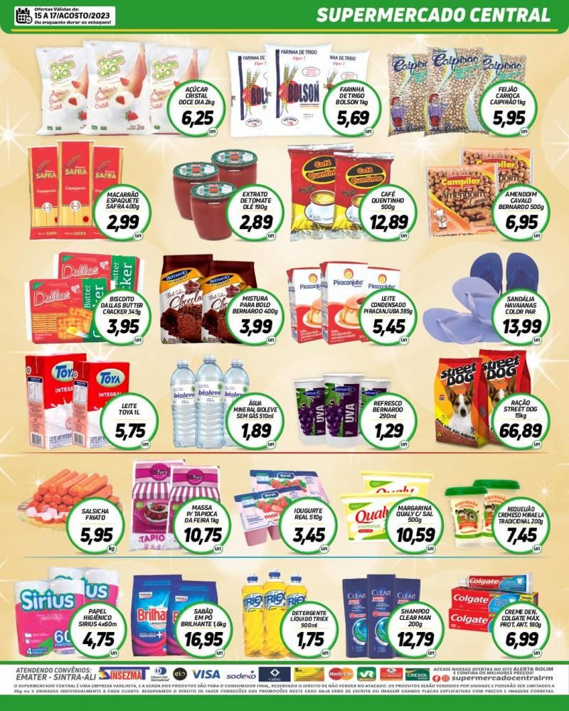Promoção Supermercado Central, em Rolim de Moura Promoção Supermercado Central, em Rolim de Moura
