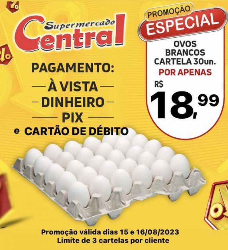 Promoção Supermercado Central, em Rolim de Moura Promoção Supermercado Central, em Rolim de Moura