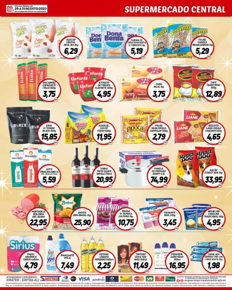 Promoção Supermercado Central, em Rolim de Moura Promoção Supermercado Central, em Rolim de Moura