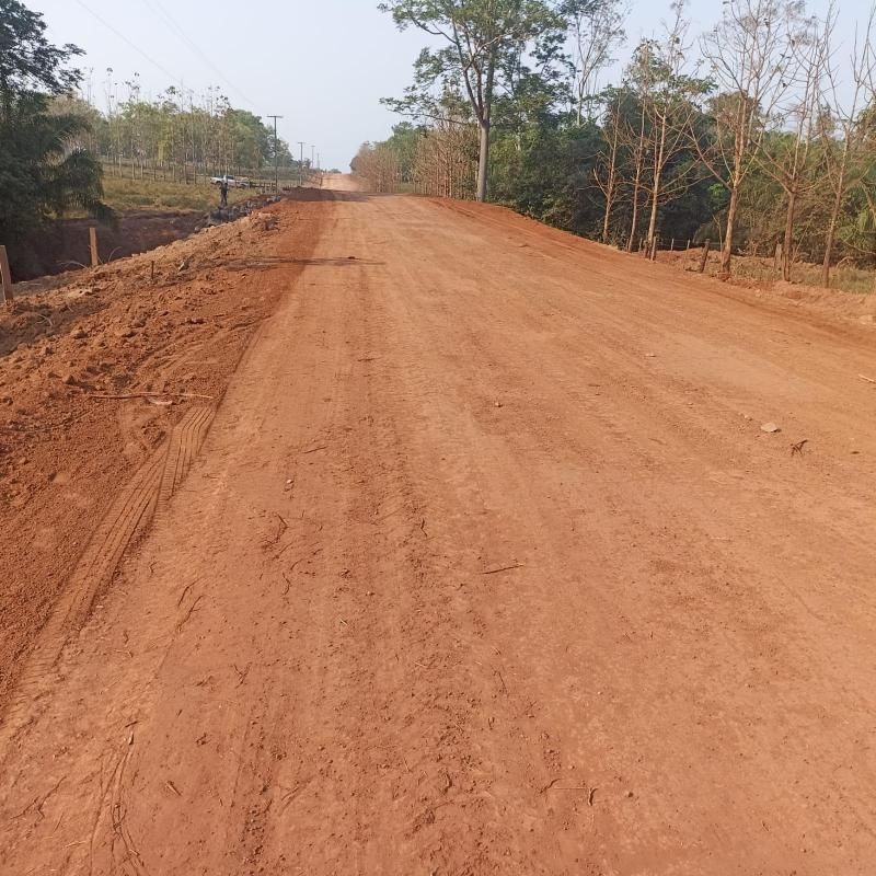 Secretaria de Obras de Rolim de Moura conclui substituição de pontes de madeira por Tubos Armcos na Linha 200 Lado Sul Secretaria de Obras de Rolim de Moura conclui substituição de pontes de madeira por Tubos Armcos na Linha 200 Lado Sul