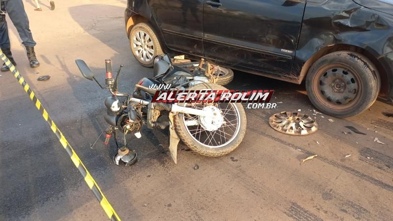 Polícia Militar registrou terceiro acidente de trânsito nesta sexta-feira em Rolim de Moura Polícia Militar registrou terceiro acidente de trânsito nesta sexta-feira em Rolim de Moura