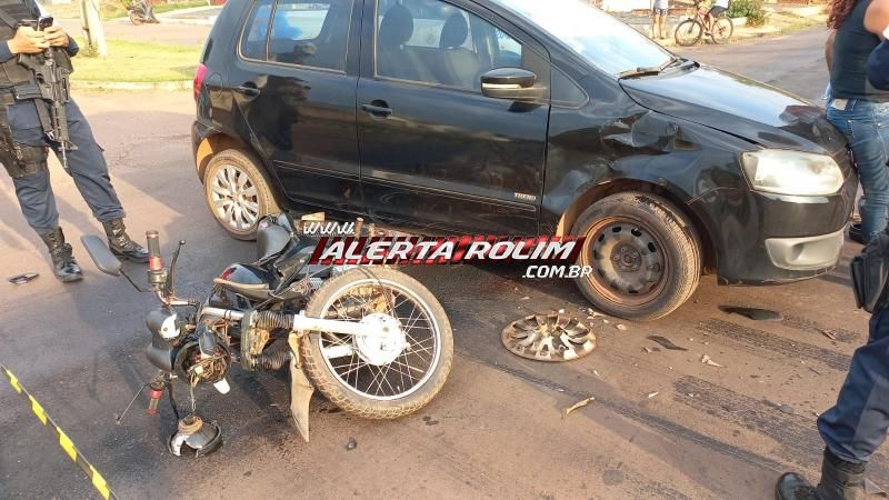 Polícia Militar registrou terceiro acidente de trânsito nesta sexta-feira em Rolim de Moura Polícia Militar registrou terceiro acidente de trânsito nesta sexta-feira em Rolim de Moura