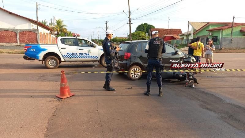 Polícia Militar registrou terceiro acidente de trânsito nesta sexta-feira em Rolim de Moura Polícia Militar registrou terceiro acidente de trânsito nesta sexta-feira em Rolim de Moura