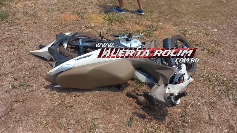 Acidente de trânsito deixou condutora de moto ferida nesta terça-feira em Rolim de Moura Acidente de trânsito deixou condutora de moto ferida nesta terça-feira em Rolim de Moura