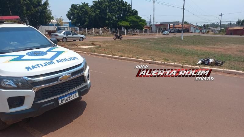 Acidente de trânsito deixou condutora de moto ferida nesta terça-feira em Rolim de Moura Acidente de trânsito deixou condutora de moto ferida nesta terça-feira em Rolim de Moura