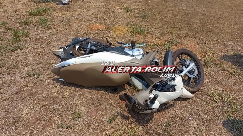 Acidente de trânsito deixou condutora de moto ferida nesta terça-feira em Rolim de Moura Acidente de trânsito deixou condutora de moto ferida nesta terça-feira em Rolim de Moura