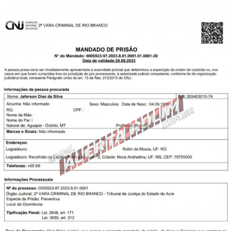 Acusado da prática de crime de estelionato foi preso pela PM em Rolim De Moura Acusado da prática de crime de estelionato foi preso pela PM em Rolim De Moura