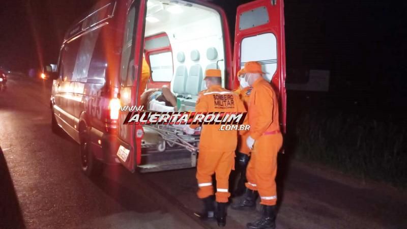 Colisão entre carro, bicicleta e triciclo deixou três pessoas feridas na RO 010 em Rolim de Moura Colisão entre carro, bicicleta e triciclo deixou três pessoas feridas na RO 010 em Rolim de Moura