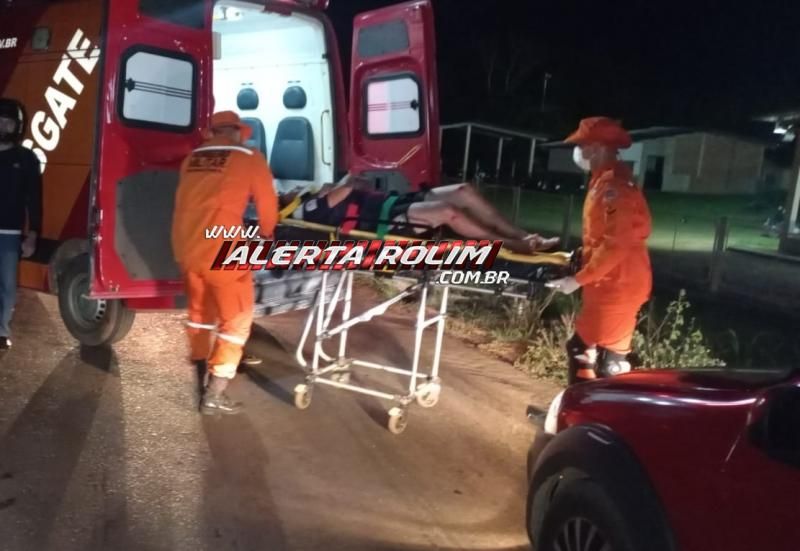 Colisão entre carro, bicicleta e triciclo deixou três pessoas feridas na RO 010 em Rolim de Moura Colisão entre carro, bicicleta e triciclo deixou três pessoas feridas na RO 010 em Rolim de Moura