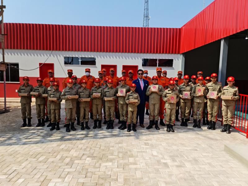 Complexo de treinamento bombeiro mirim tem abertura parcial, em Rolim de Moura Complexo de treinamento bombeiro mirim tem abertura parcial, em Rolim de Moura
