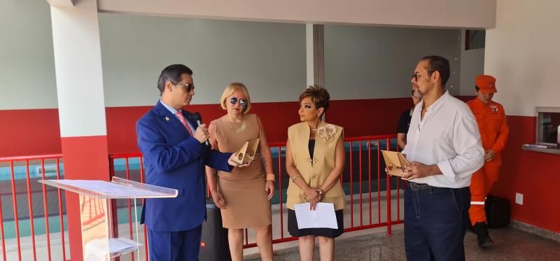 Complexo de treinamento bombeiro mirim tem abertura parcial, em Rolim de Moura Complexo de treinamento bombeiro mirim tem abertura parcial, em Rolim de Moura