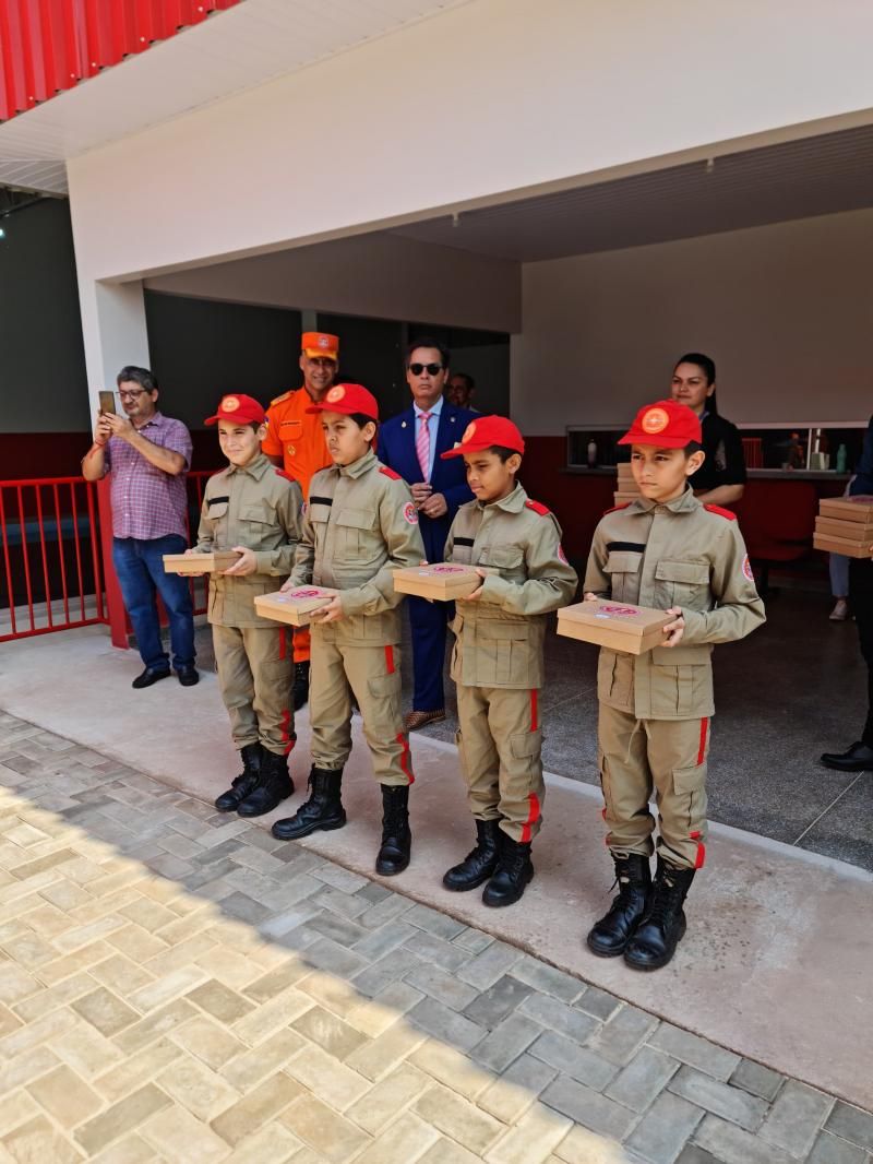 Complexo de treinamento bombeiro mirim tem abertura parcial, em Rolim de Moura Complexo de treinamento bombeiro mirim tem abertura parcial, em Rolim de Moura