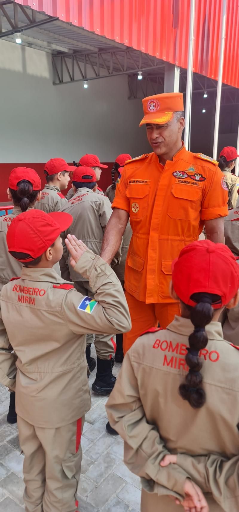 Complexo de treinamento bombeiro mirim tem abertura parcial, em Rolim de Moura Complexo de treinamento bombeiro mirim tem abertura parcial, em Rolim de Moura