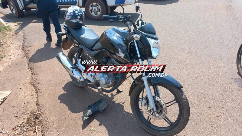 Motociclista sofreu queda ao ser fechado por caminhão na Avenida 25 de Agosto, em Rolim de Moura Motociclista sofreu queda ao ser fechado por caminhão na Avenida 25 de Agosto, em Rolim de Moura