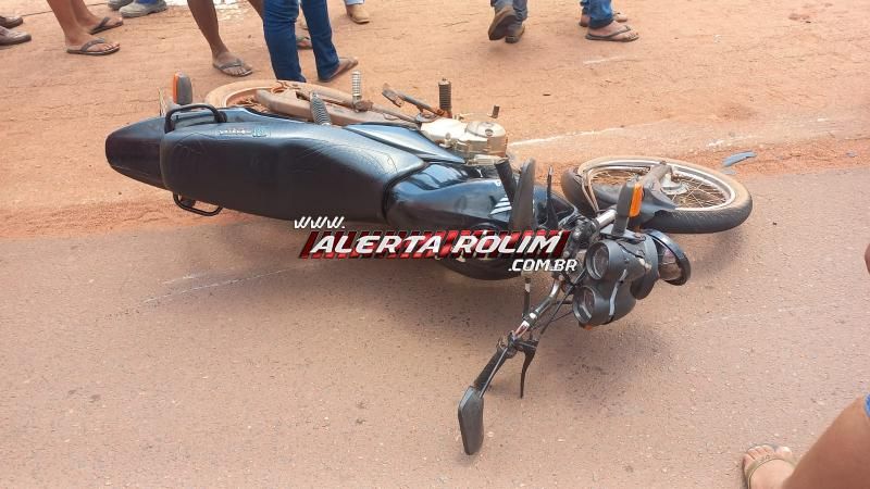 No terceiro acidente do dia, delivery foi socorrido pelos bombeiros após colisão entre motos, em Rolim de Moura No terceiro acidente do dia, delivery foi socorrido pelos bombeiros após colisão entre motos, em Rolim de Moura