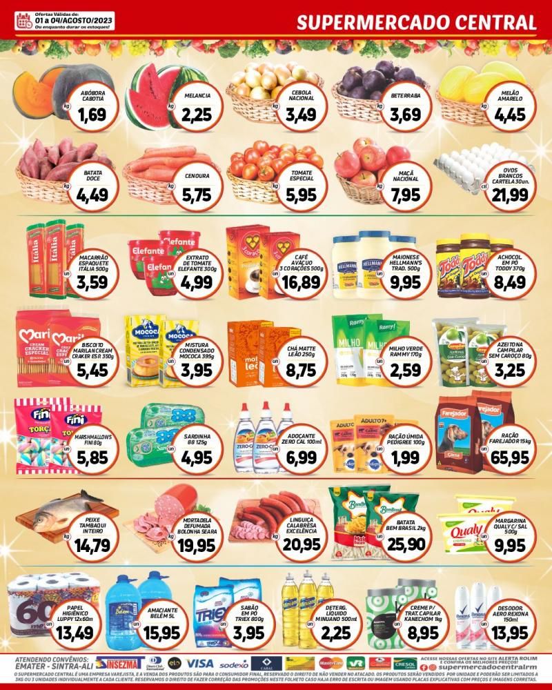 Promoção Supermercado Central, em Rolim de Moura Promoção Supermercado Central, em Rolim de Moura