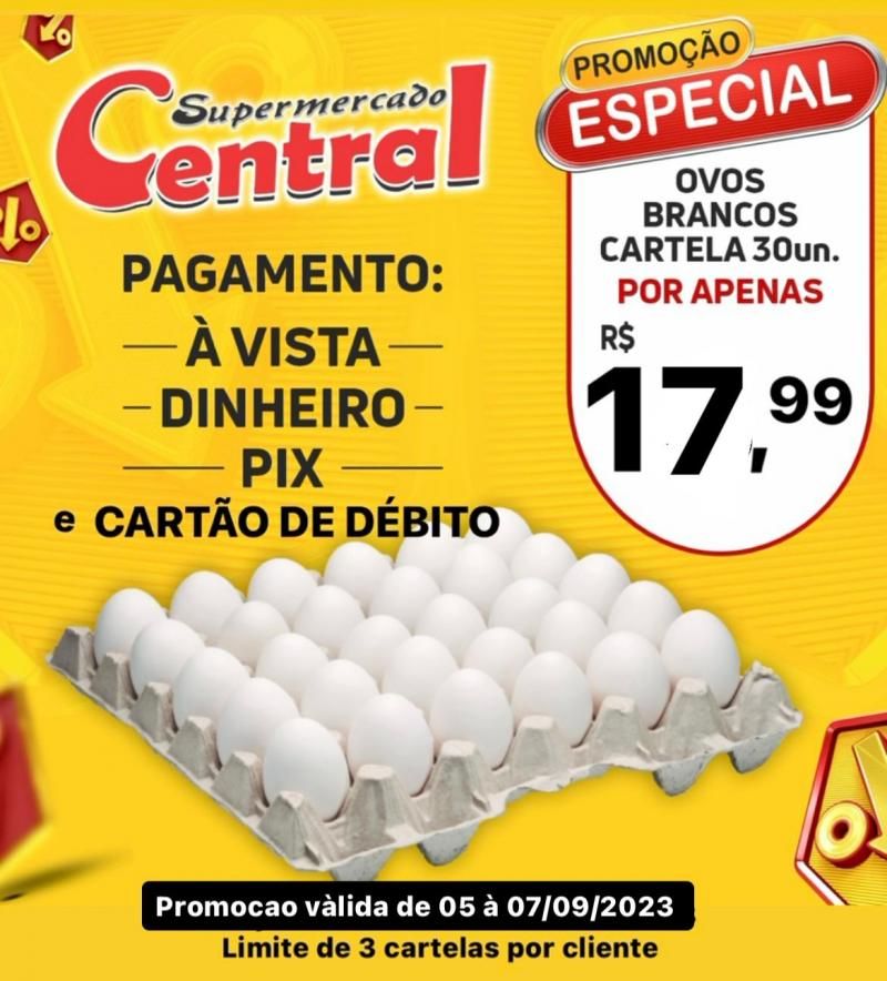 Promoção Supermercado Central, em Rolim de Moura Promoção Supermercado Central, em Rolim de Moura