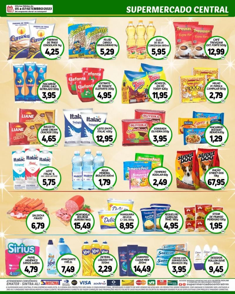 Promoção Supermercado Central, em Rolim de Moura Promoção Supermercado Central, em Rolim de Moura