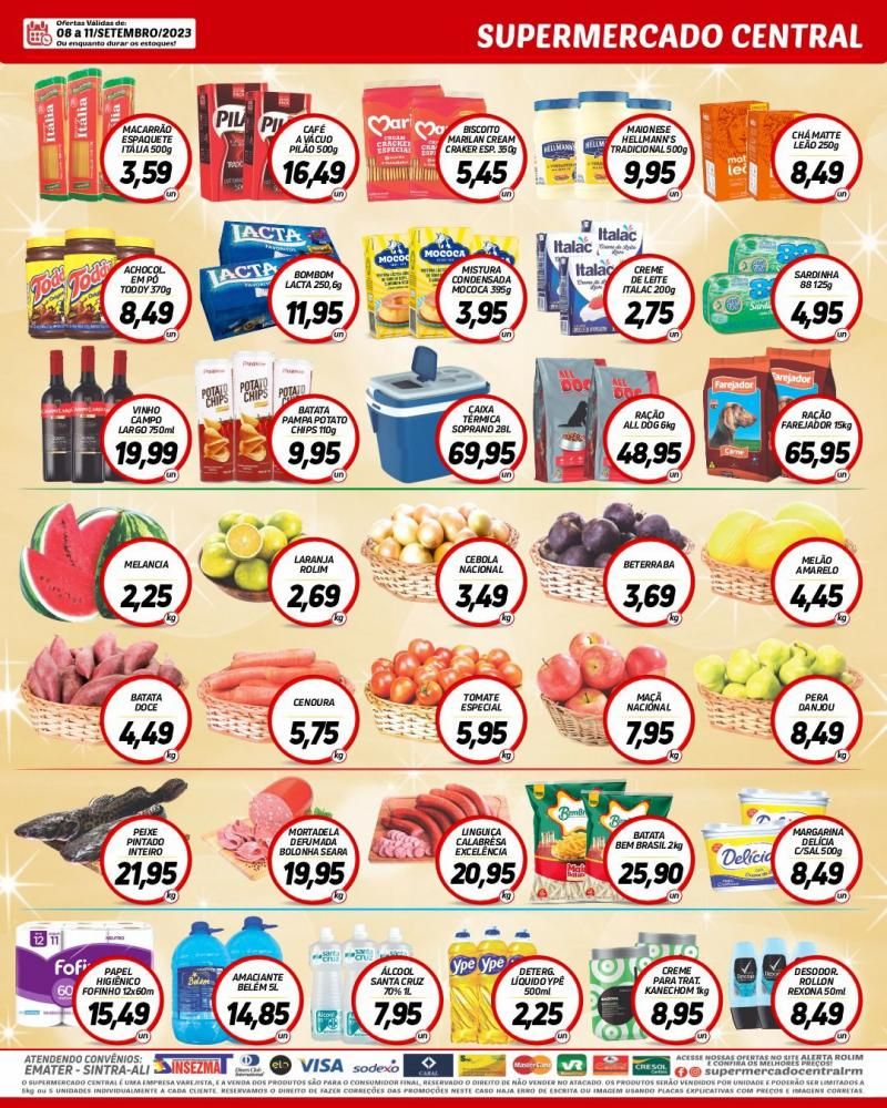 Promoção Supermercado Central, em Rolim de Moura Promoção Supermercado Central, em Rolim de Moura