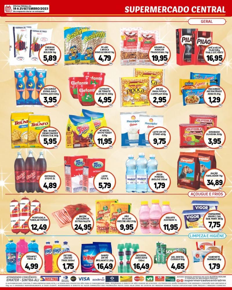 Promoção Supermercado Central, em Rolim de Moura Promoção Supermercado Central, em Rolim de Moura