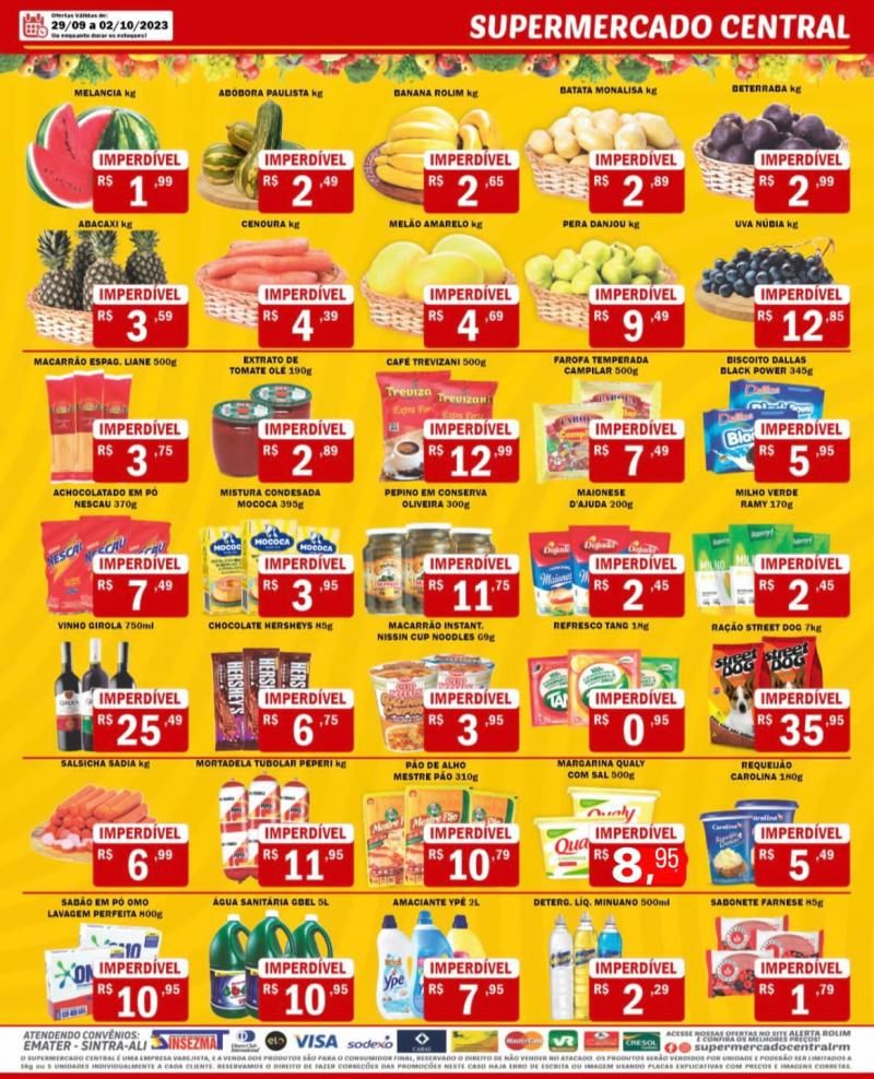 Promoção Supermercado Central, em Rolim de Moura Promoção Supermercado Central, em Rolim de Moura