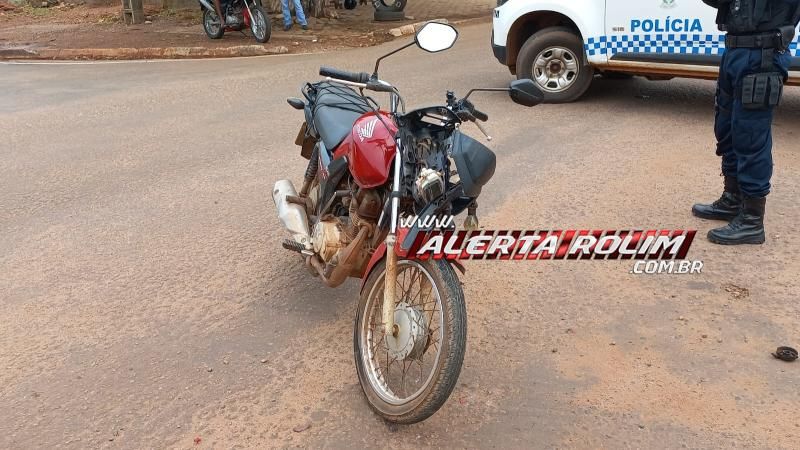 Acidente de trânsito foi registrado nesta tarde em Rolim de Moura Acidente de trânsito foi registrado nesta tarde em Rolim de Moura