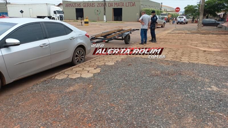 Acidente de trânsito foi registrado nesta tarde em Rolim de Moura Acidente de trânsito foi registrado nesta tarde em Rolim de Moura