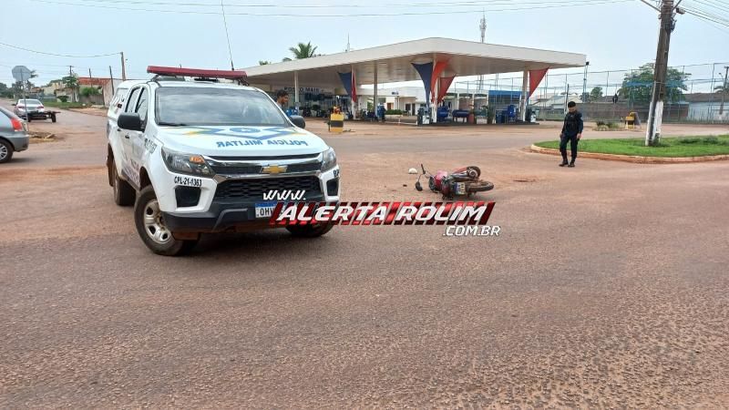 Acidente de trânsito foi registrado nesta tarde em Rolim de Moura Acidente de trânsito foi registrado nesta tarde em Rolim de Moura