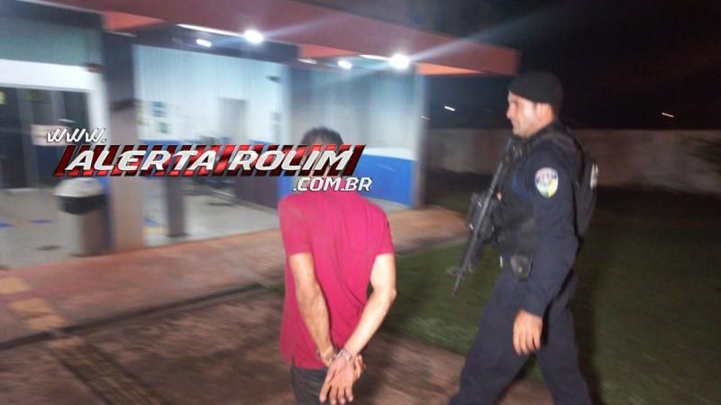 Durante Operação Força Total, PM leva menos de uma hora para recuperar moto roubada e prender suspeito, em Rolim de Moura Durante Operação Força Total, PM leva menos de uma hora para recuperar moto roubada e prender suspeito, em Rolim de Moura