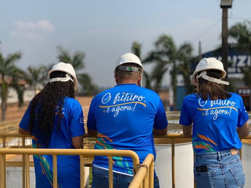 Estudantes do projeto ‘Pioneiros’ visitam Estação de Tratamento de Água, de Rolim de Moura Estudantes do projeto ‘Pioneiros’ visitam Estação de Tratamento de Água, de Rolim de Moura