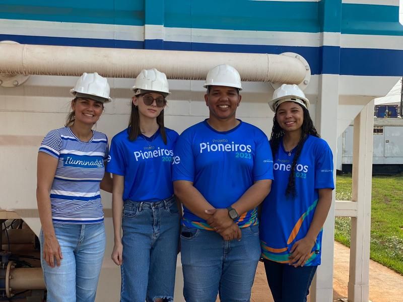 Estudantes do projeto ‘Pioneiros’ visitam Estação de Tratamento de Água, de Rolim de Moura Estudantes do projeto ‘Pioneiros’ visitam Estação de Tratamento de Água, de Rolim de Moura
