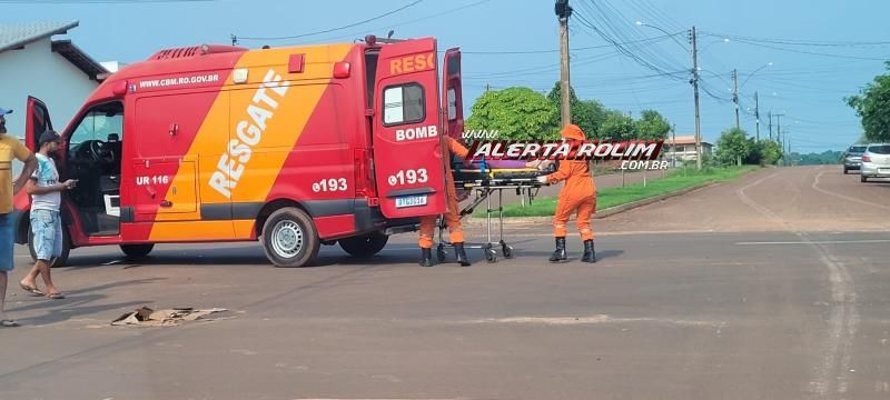 Grave acidente de trânsito foi registrado nesta manhã em Rolim de Moura Grave acidente de trânsito foi registrado nesta manhã em Rolim de Moura