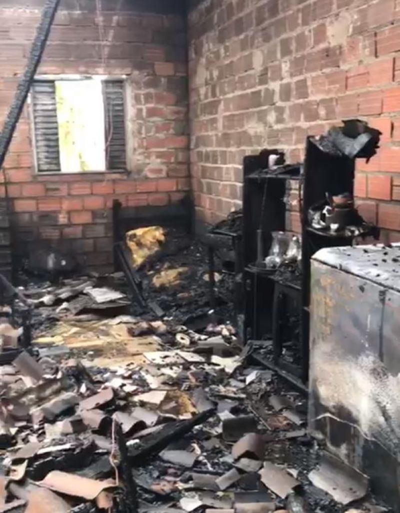 Incêndio em residência foi registrado nesta segunda-feira em Novo Horizonte do Oeste Incêndio em residência foi registrado nesta segunda-feira em Novo Horizonte do Oeste