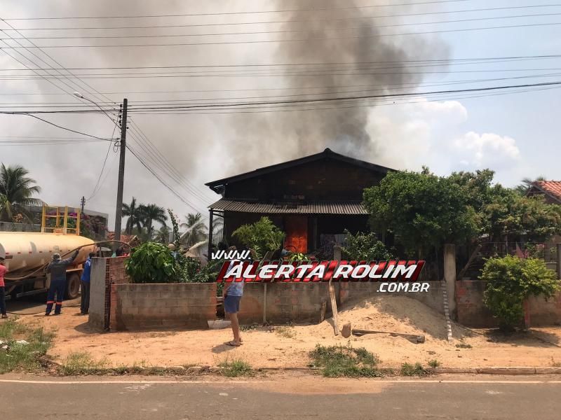 Incêndio em residência foi registrado nesta segunda-feira em Novo Horizonte do Oeste Incêndio em residência foi registrado nesta segunda-feira em Novo Horizonte do Oeste