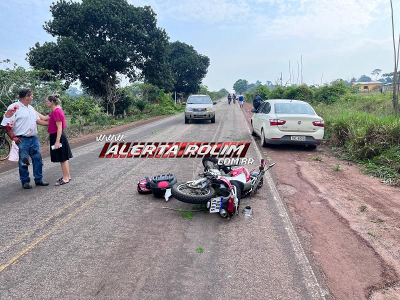 Morreu passageira de moto que foi atingida por árvore na manhã de domingo na linha 208 Morreu passageira de moto que foi atingida por árvore na manhã de domingo na linha 208