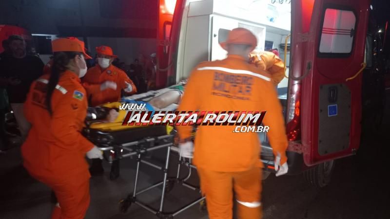 Motociclista sofreu fratura na perna ao ser atingido por carro em Rolim de Moura Motociclista sofreu fratura na perna ao ser atingido por carro em Rolim de Moura