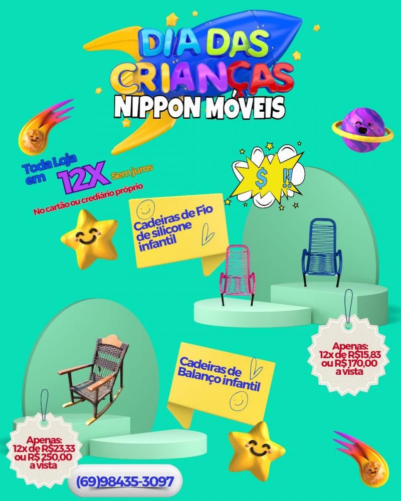 Ofertas especiais no mês de outubro na NIPPON MÓVEIS em Rolim de Moura Ofertas especiais no mês de outubro na NIPPON MÓVEIS em Rolim de Moura