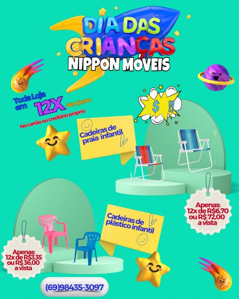 Ofertas especiais no mês de outubro na NIPPON MÓVEIS em Rolim de Moura Ofertas especiais no mês de outubro na NIPPON MÓVEIS em Rolim de Moura