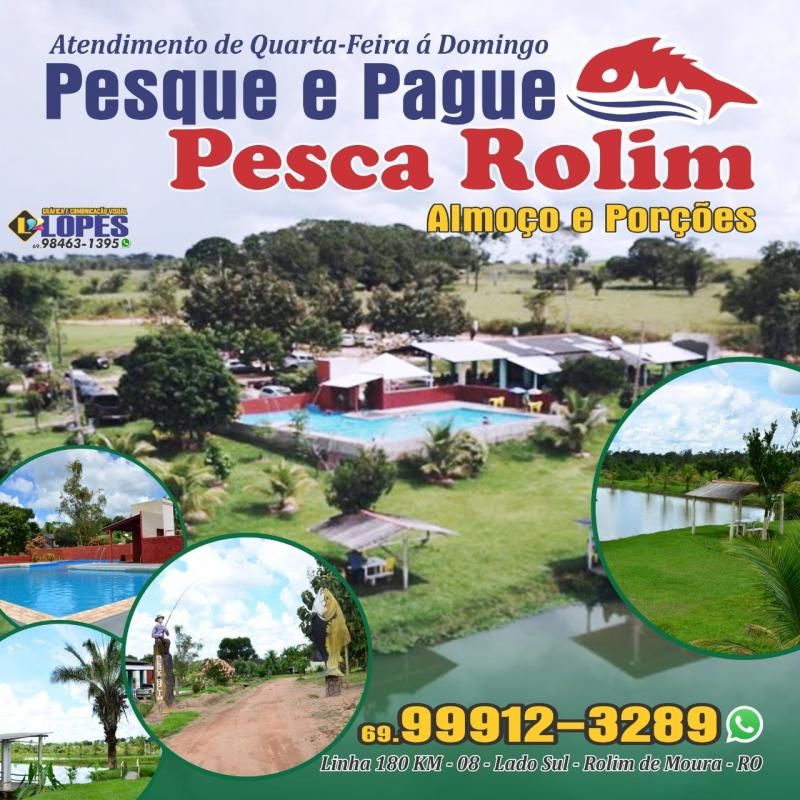 Pesca Rolim comemora seu décimo aniversário, confira a programação pra domingo Pesca Rolim comemora seu décimo aniversário, confira a programação pra domingo