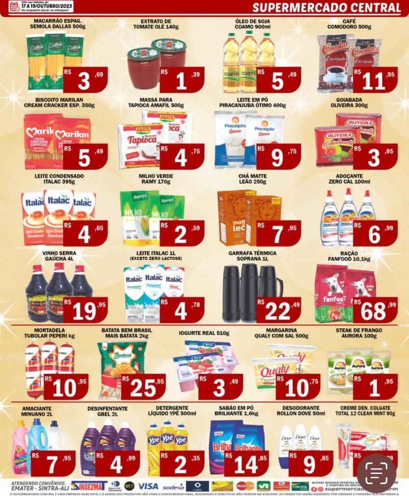 Promoção Supermercado Central, em Rolim de Moura Promoção Supermercado Central, em Rolim de Moura