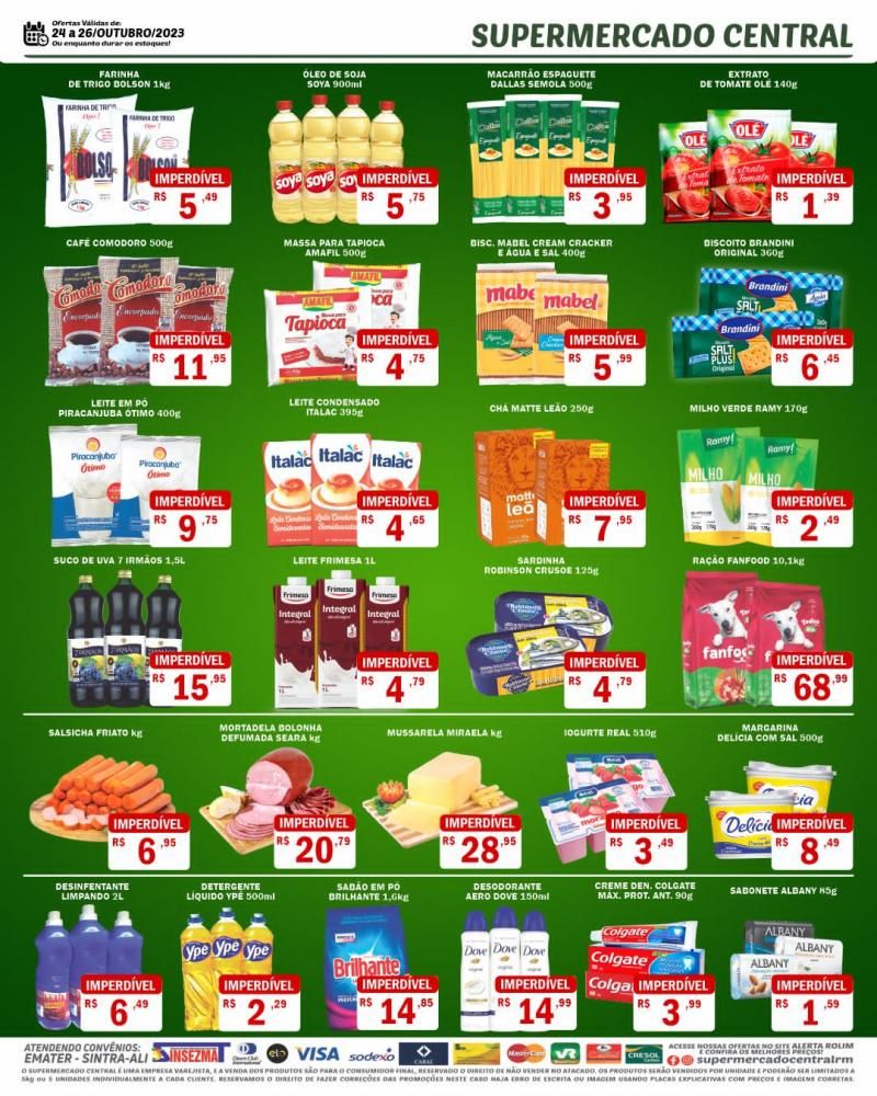 Promoção Supermercado Central, em Rolim de Moura Promoção Supermercado Central, em Rolim de Moura